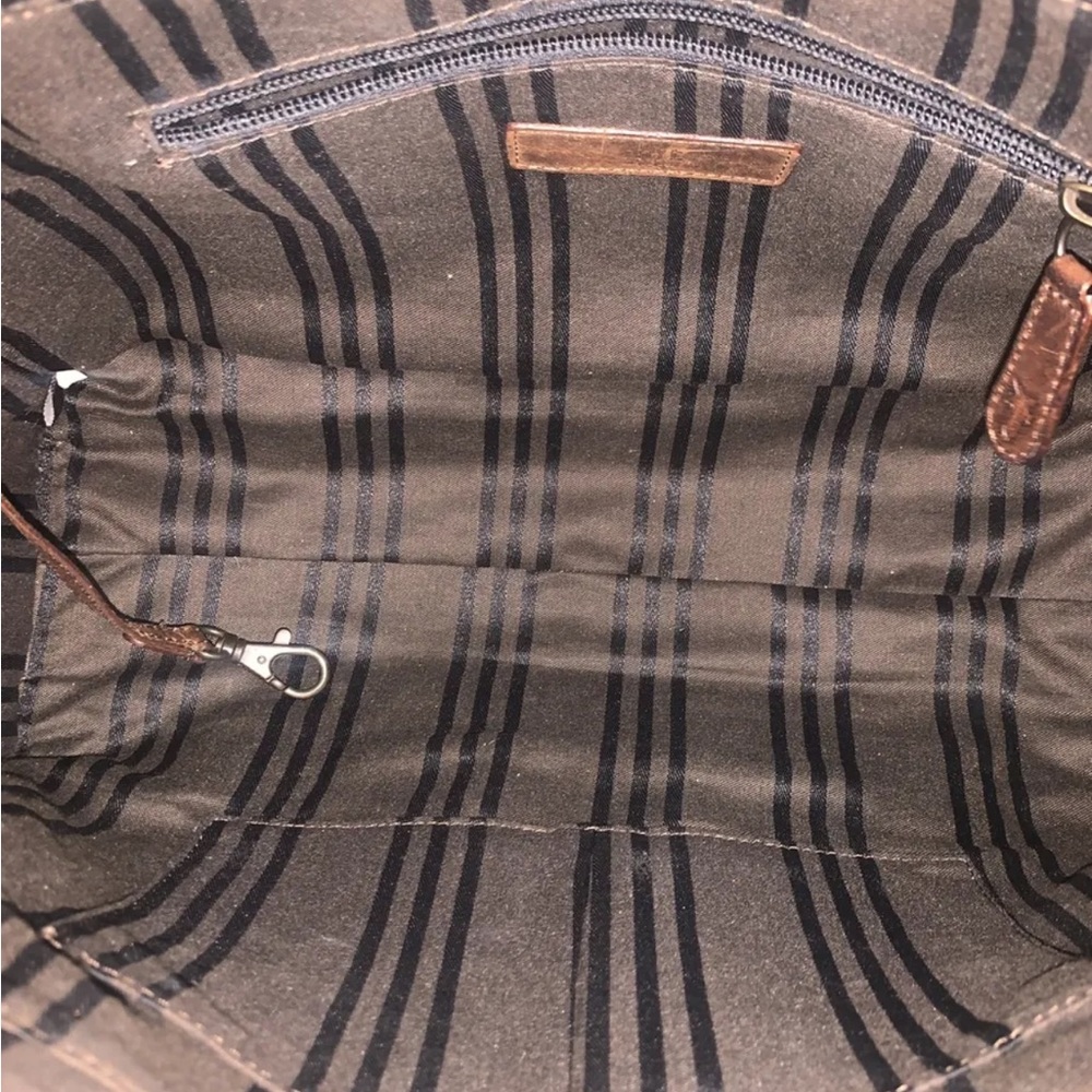 🤎🧡Frye Melissa Satchel Crossbody Bag Distressed Leather-Cognac-$388 - Picture 14 of 14